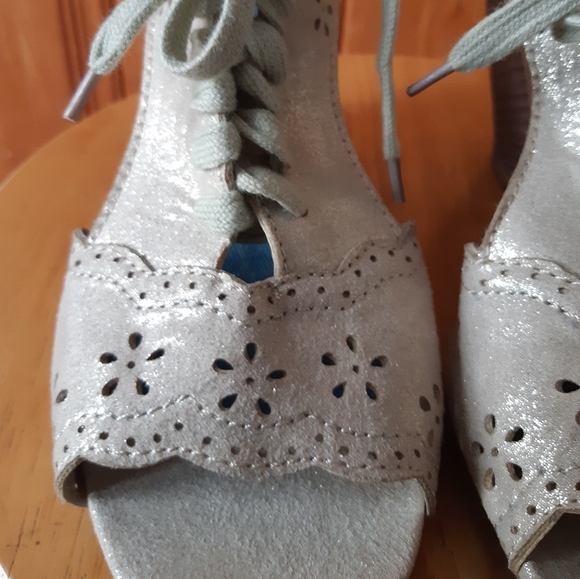 Rampage Kaylor Caged Wedged Sandal - Picture 3 of 4